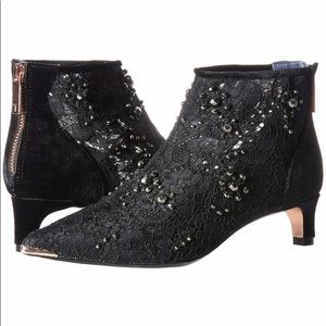 Ted Baker® Rheia boots in Black, Size 6.5 / 37. New in Box.